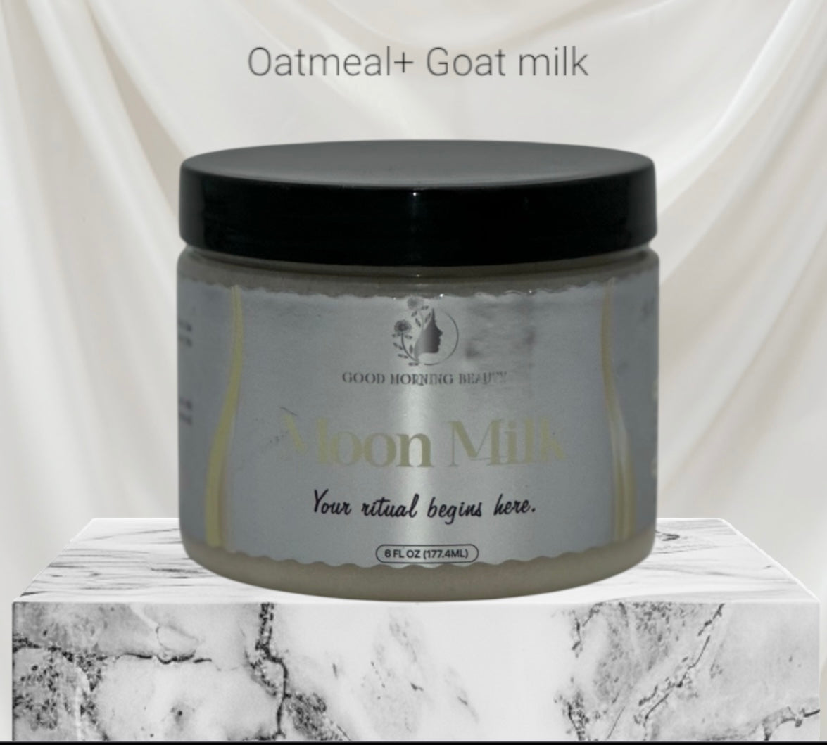 Moon Milk – Oatmeal + Goat Milk Sugar Scrub
