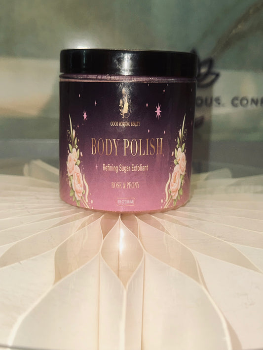 Fine Crystal Sugar Scrub- Rose & Peony