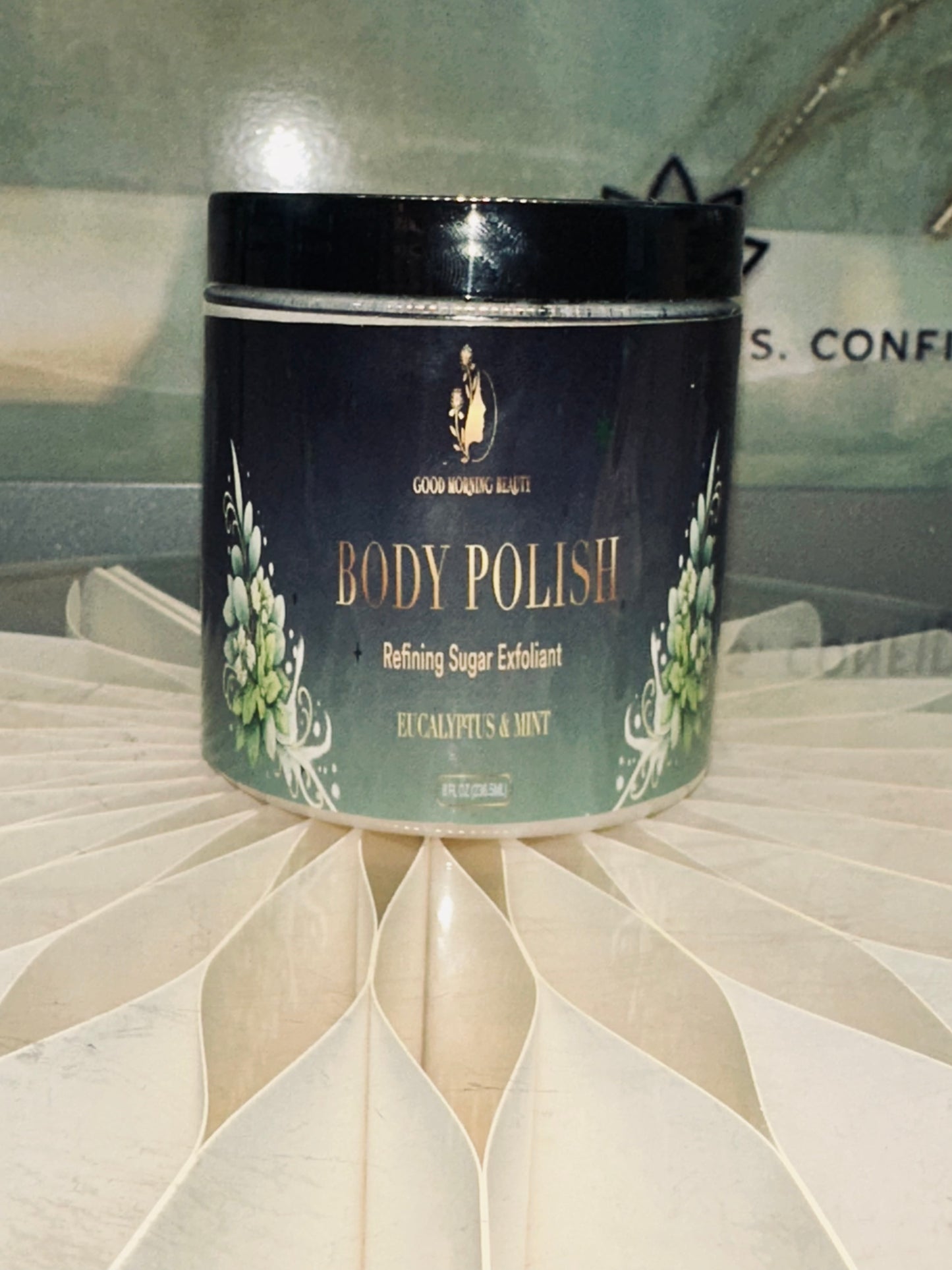Fine Crystal Sugar Scrub- Eucalptus & Mint