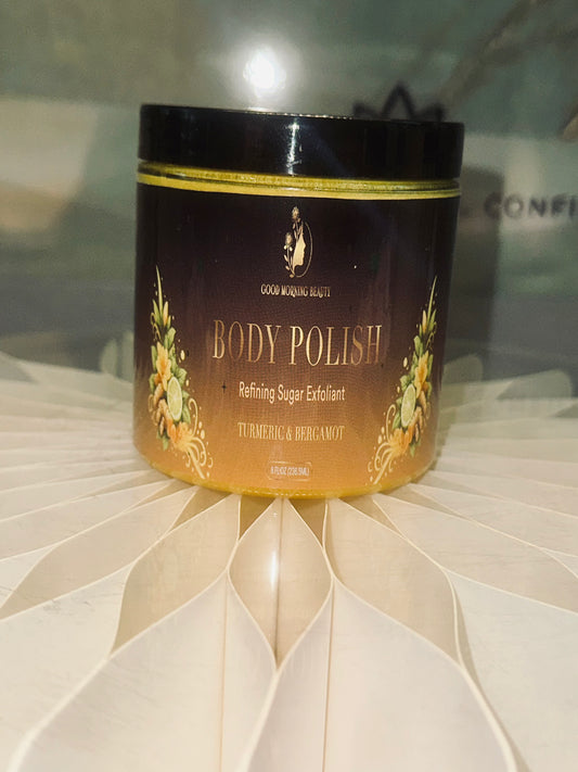 Fine Crystal Sugar Scrub-Turmeric & Bergamot