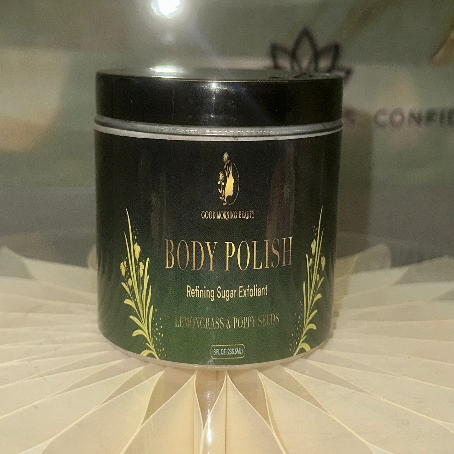 Fine Crystal Sugar Scrub-Lemongrass& Poppyseed